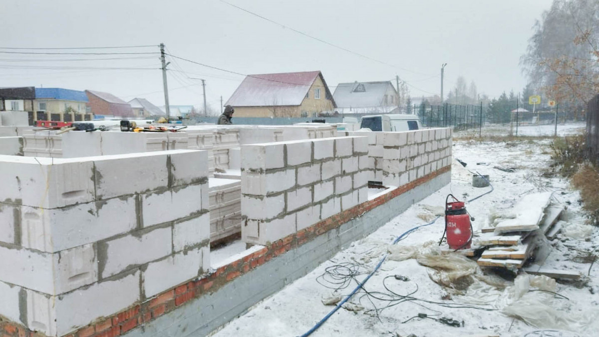 Одноэтажный жилой дом д. Казанцево 