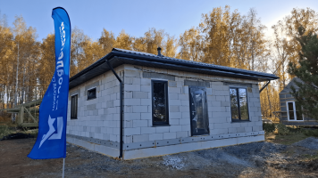 Одноэтажный жилой дом в посёлке Саргазы 